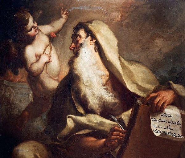 Profeta Isaías, pintura de Antonio Balestra